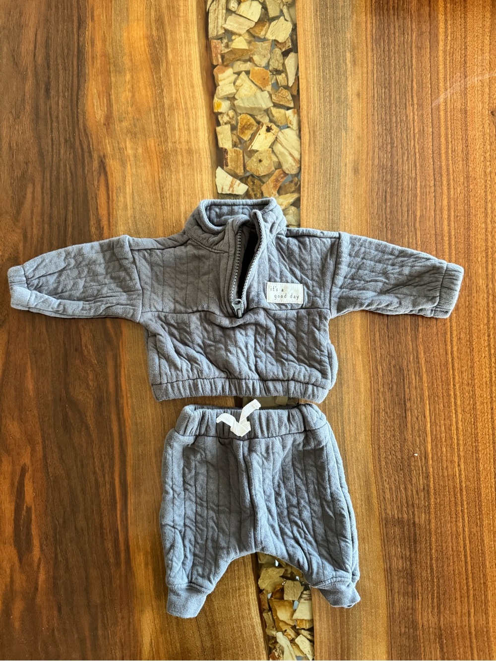 Carter’s Quilted Baby Pullover & Pants Set